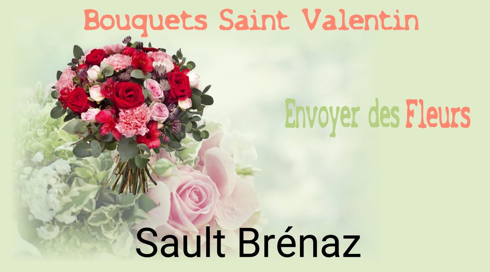 Roses de Saint-Valentin livrées à Sault-Brénaz